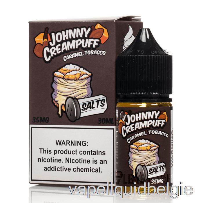 Vape Smaken Karameltabak - Johnny Creampuff Salts - 30ml 35mg